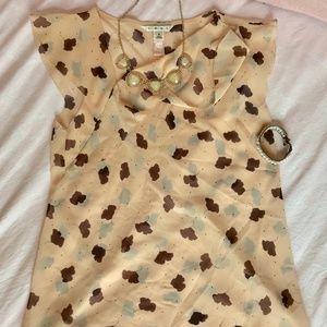 CAbi See-through Patterned T-Shirt